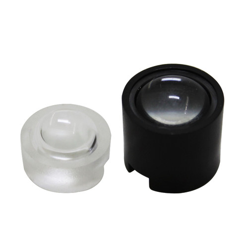13mm LED聚光透镜1W3W灯珠仿流明30/45/90/120度14.5mm迷你小透镜 - 图3