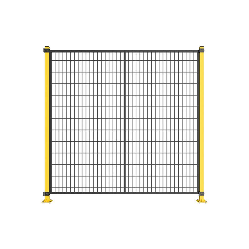 美明丨车间隔离网隔断智能设备可移动机器人围栏网工业免打孔护栏