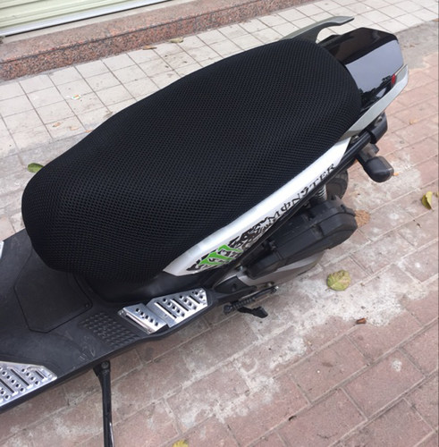 路虎BWS鸭子城市铁男150CC踏板电动摩托车坐垫套防晒防水座套脚垫 - 图0