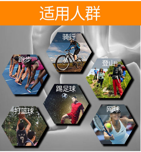 髌骨带护膝专业跑步男女半月板关节损伤固定膝盖篮球运动护膝护具 - 图1