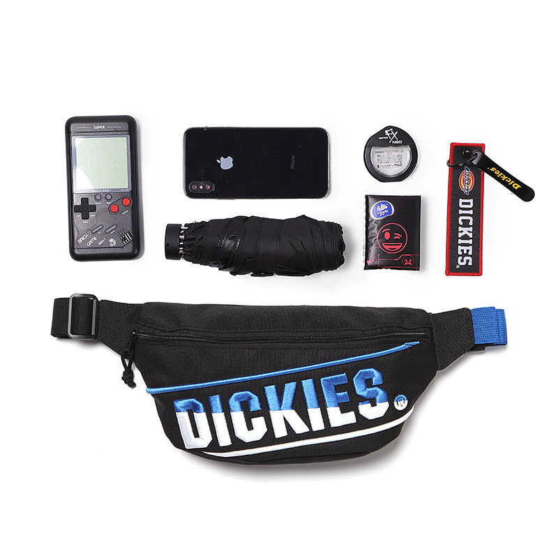 dickies鼎骏专卖店Dickies潮牌包包新款潮胸包女斜挎包刺绣ins百搭腰包男20421