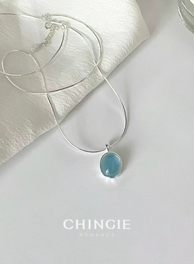 青芥chingies925女纯银项链