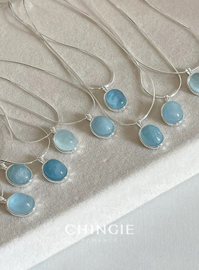 青芥chingies925女纯银项链