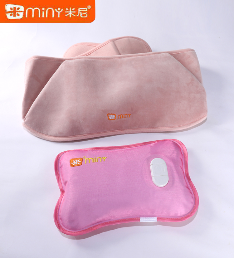 米尼K607防爆充电热水袋暖手袋暖手宝电暖宝暖水袋热敷暖腰暖宫宝