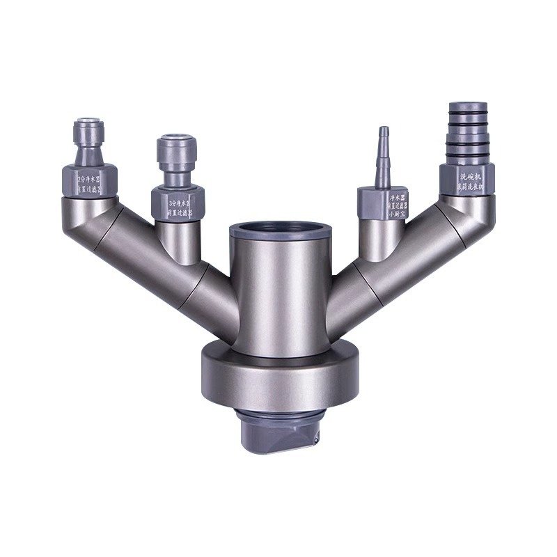 严选厨房下水三通防返臭神器水槽洗菜盆下水道三头通净水器洗衣机,淘宝优惠券,粉丝福利购,淘宝优惠卷