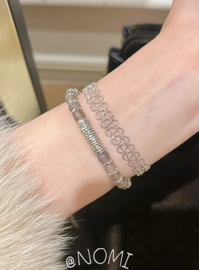 新中式手链清冷风古法盘缠转运珠