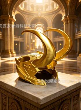 跨境新品Loki Cat Crown Helmet创意洛基造型猫咪头盔3d打印