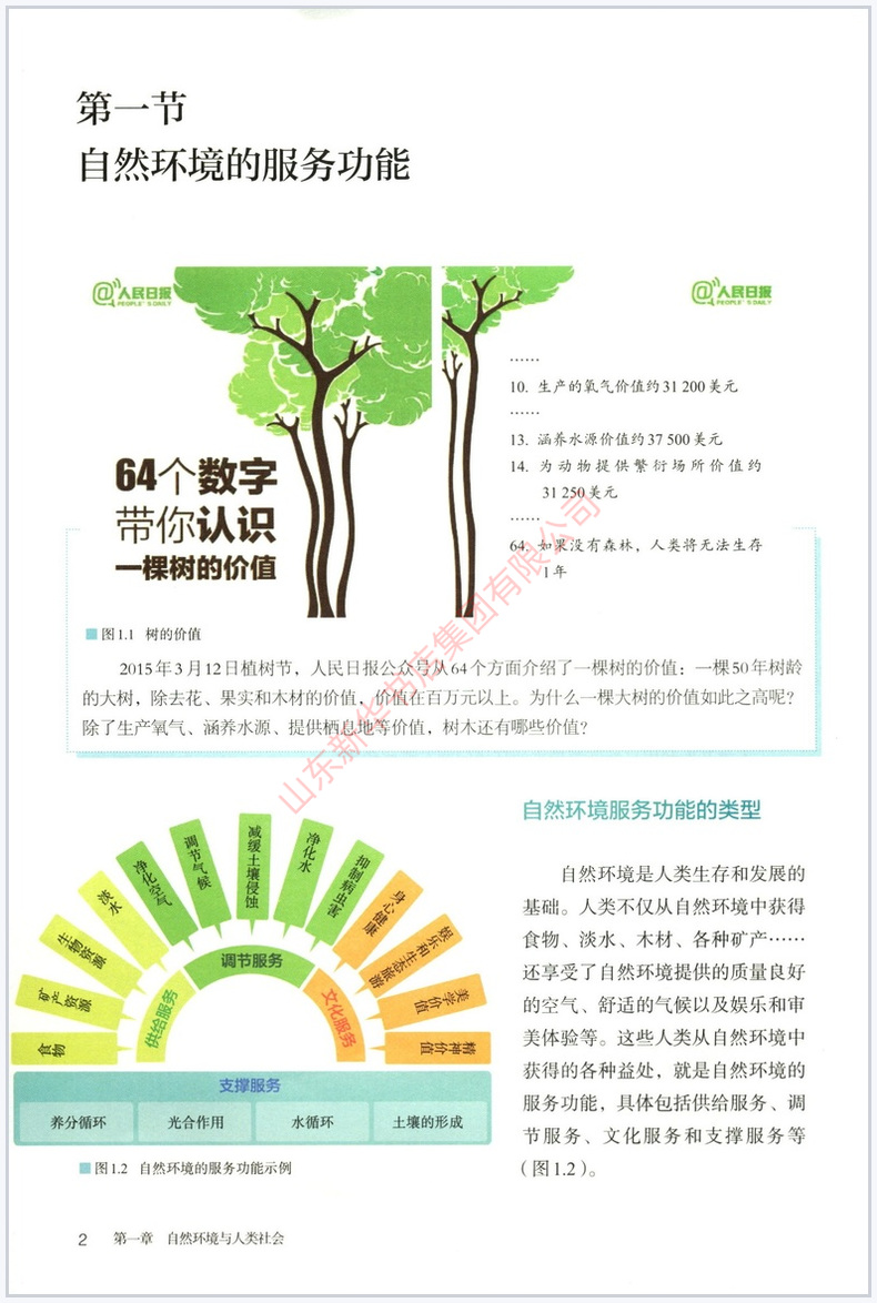 高中地理选择性必修3三资源环境与国家安全人教版教材新华书店 教材人教版普通高中教科书地理课本选择性必修3人民教育出版社 - 图2