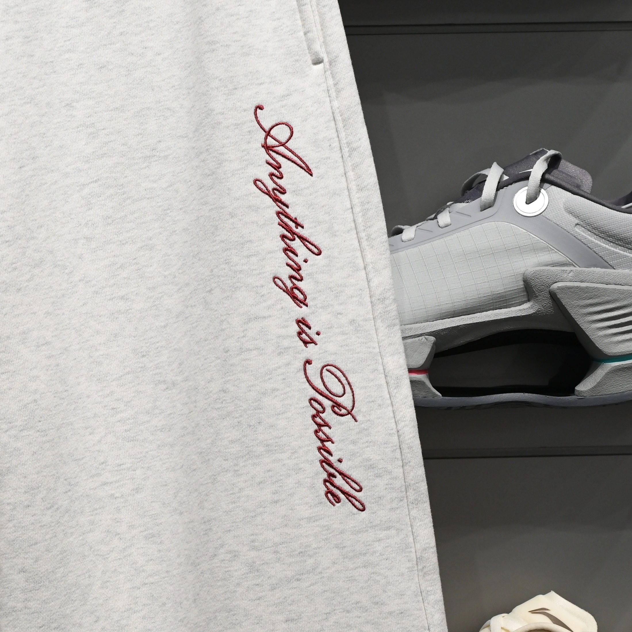 李宁运动裤女子运动潮流系列宽松束腿柔软舒适休闲卫裤AKLW178,淘宝优惠券,粉丝福利购,淘宝优惠卷