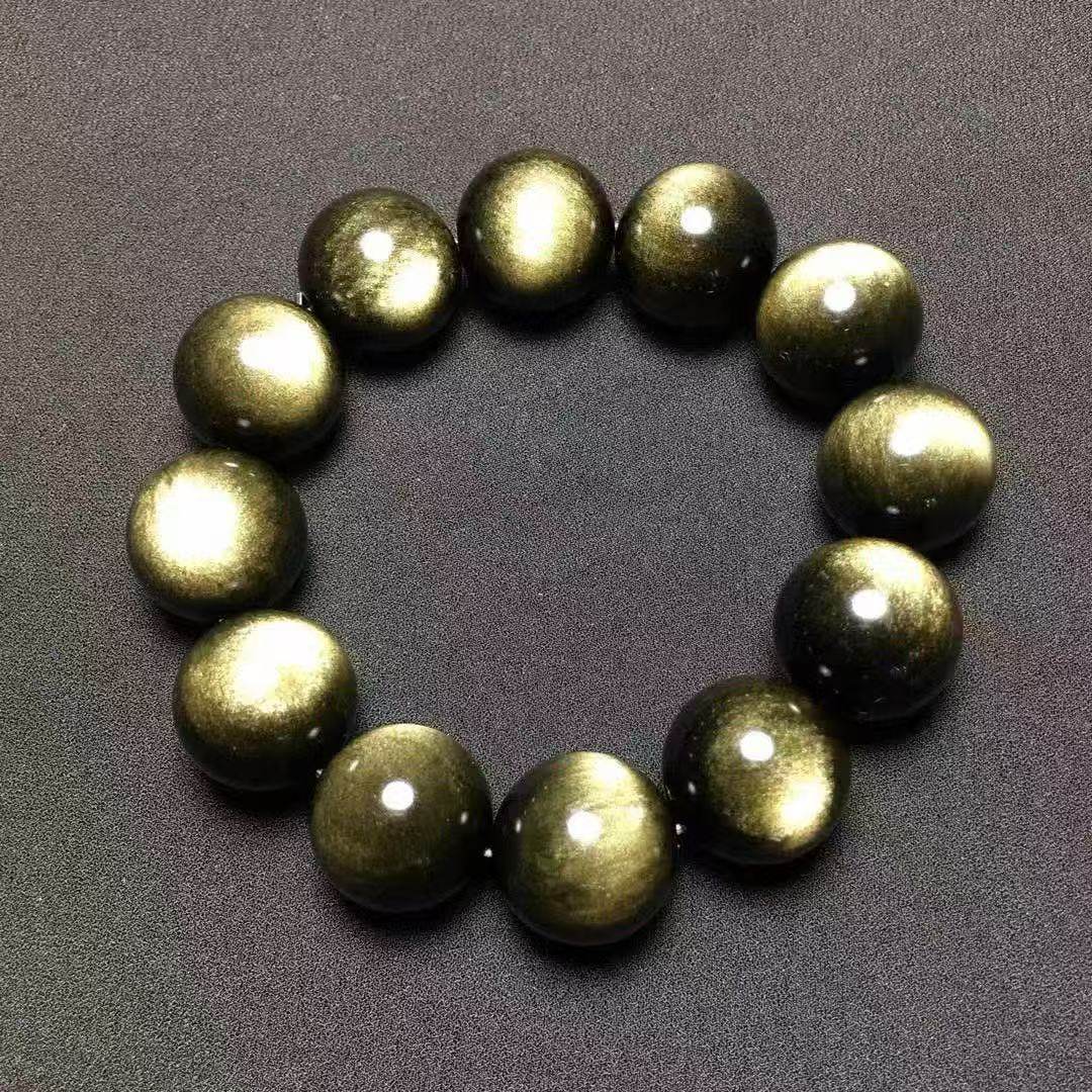 天然收藏双面圆眼黑曜石手串圆珠简约男士佛珠女款手链生日礼物,淘宝优惠券,粉丝福利购,淘宝优惠卷