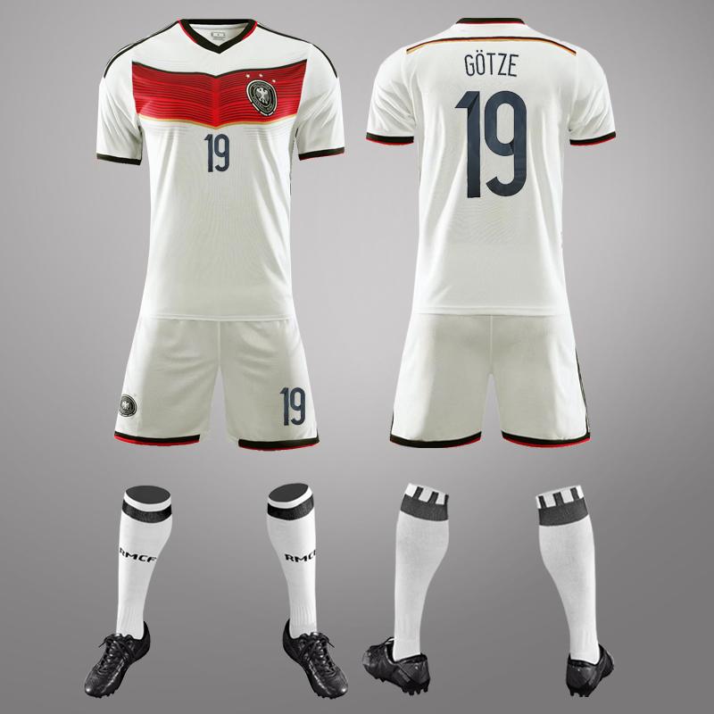 2014德国队球衣穆勒格策克洛泽主场世界杯国家队队服成人足球服