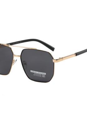 开车专用偏光太阳镜男士多边形墨镜2025新款防强光眼镜司机驾驶镜