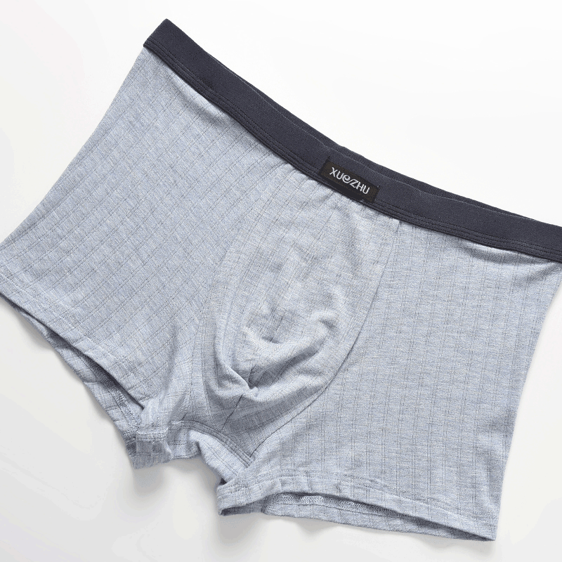 雪竹内衣专柜同款春夏新品男士平角舒适透气莫代尔薄四角裤19015,淘宝优惠券,粉丝福利购,淘宝优惠卷