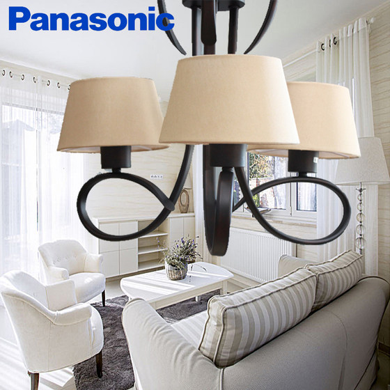 Simple modern Panasonic American country iron bedroom lamp
