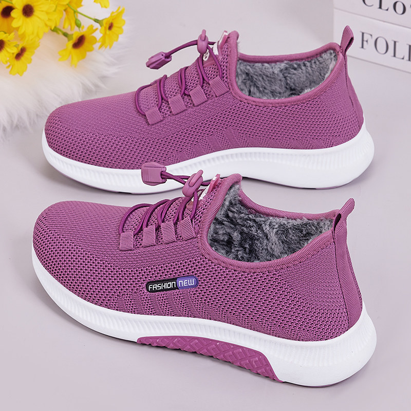 老北京布鞋女新款棉鞋冬保暖加绒防滑老人2025秋中老年运动妈妈鞋,淘宝优惠券,粉丝福利购,淘宝优惠卷