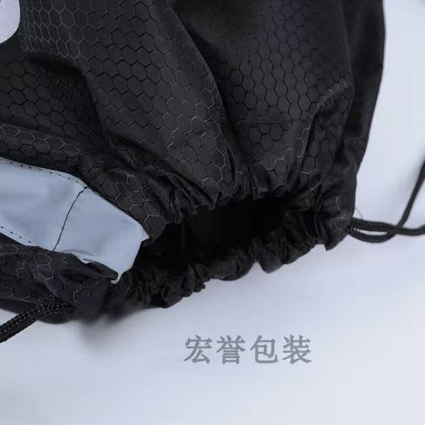 厂家定制束口袋可印字马拉松赛事参赛背包抽绳袋涤纶收口袋印logo - 图2