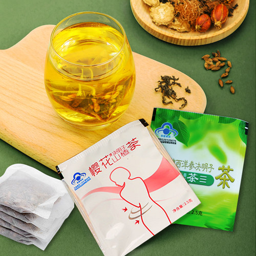 樱花决明子山楂茶去油脂茶三叶刮油清排快便茶四季润通茶冲泡茶包 - 图2