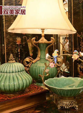 家居玄关摆件装饰品客厅高档陶瓷