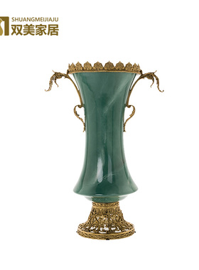 高档陶瓷欧式风卧室房间个性摆件