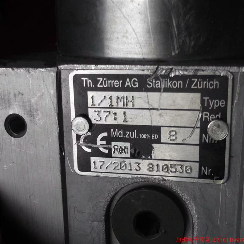 拍前询价:实拍现货二手减速机Th.Zurrer AG stallikon - 图0