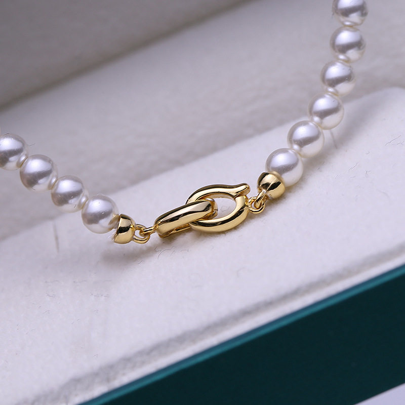 DIY配件 S925纯银珍珠项链扣 baby珠小米珠搭扣串珠收尾银扣3-6mm,淘宝优惠券,粉丝福利购,淘宝优惠卷