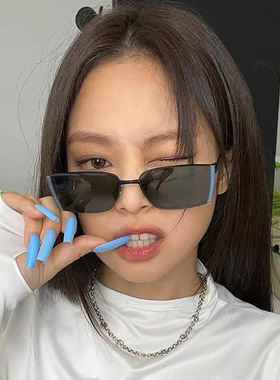 jennie同款遮阳方形时尚男女墨镜
