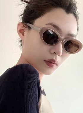 GM遮阳椭圆形时尚男女板材墨镜