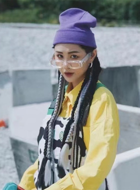 GM防紫外线长方形个性男女墨镜
