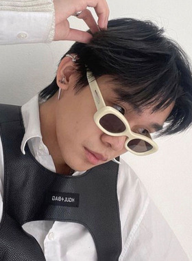 GM遮阳长方形时尚男女配近视墨镜