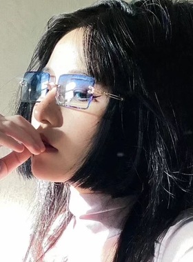 UV400防紫外线长方形复古