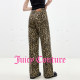 JuicyCouture ສີສົ້ມ leopard jeans ພິມ
