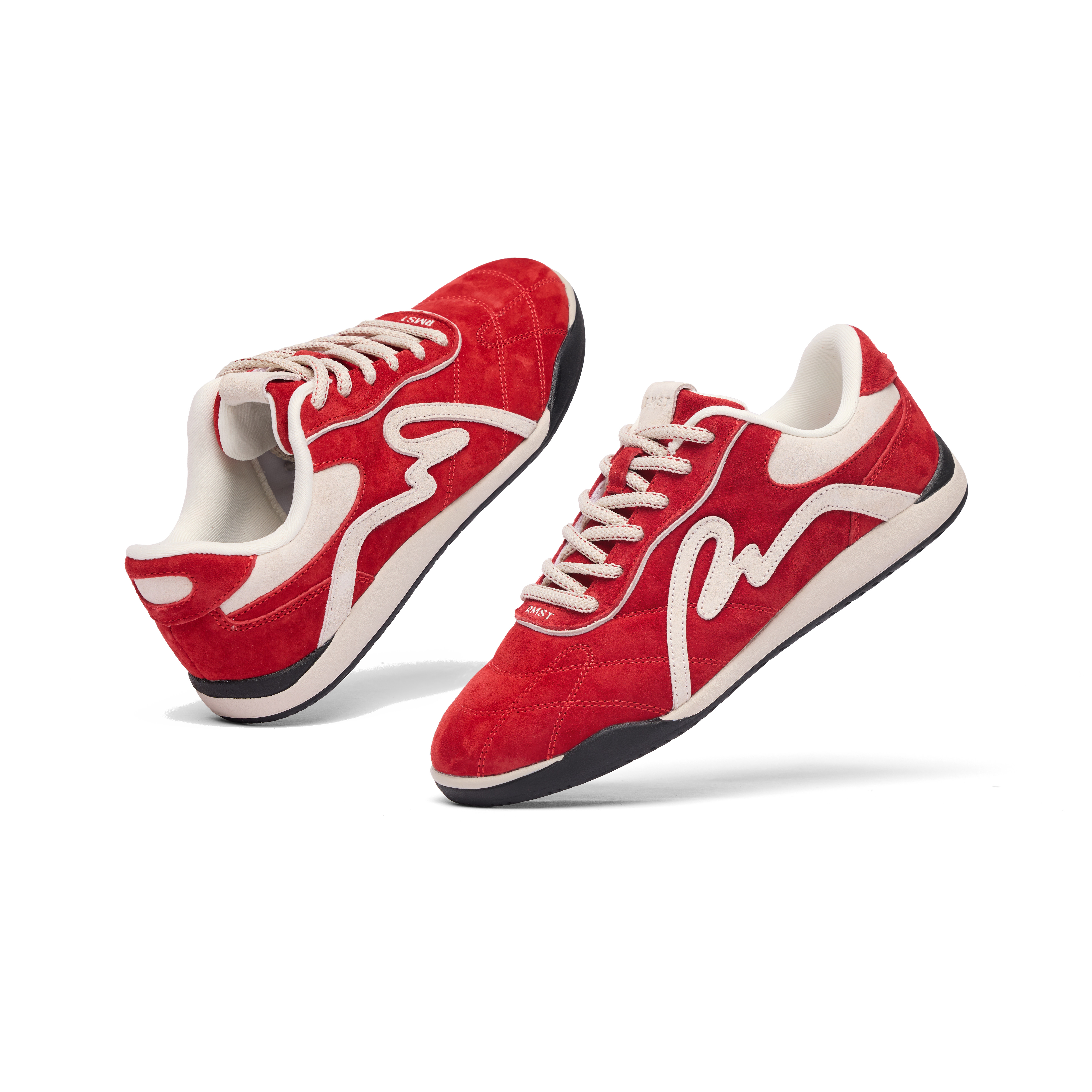 陈浚铭同款 Reemustered 复古德训鞋 薄底鞋 红色 圣诞新年鞋,淘宝优惠券,粉丝福利购,淘宝优惠卷