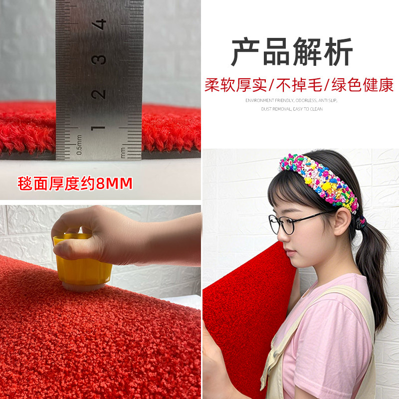 Entrance door wedding carpet high-end door mat