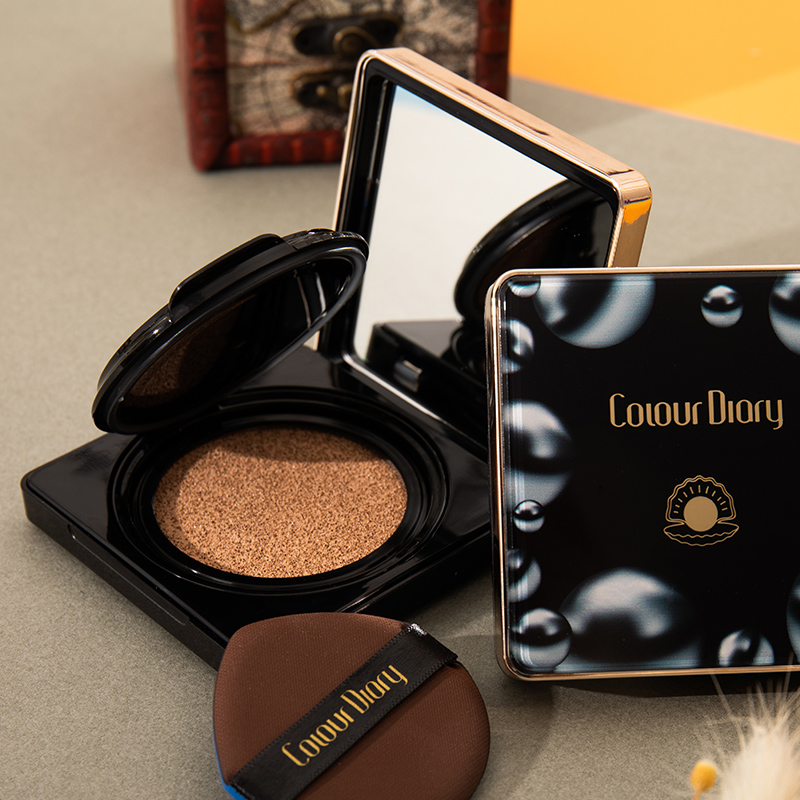 色彩日记气垫cc霜裸妆遮瑕保湿bb霜控油持久不脱妆提亮肤色女正品,淘宝优惠券,粉丝福利购,淘宝优惠卷