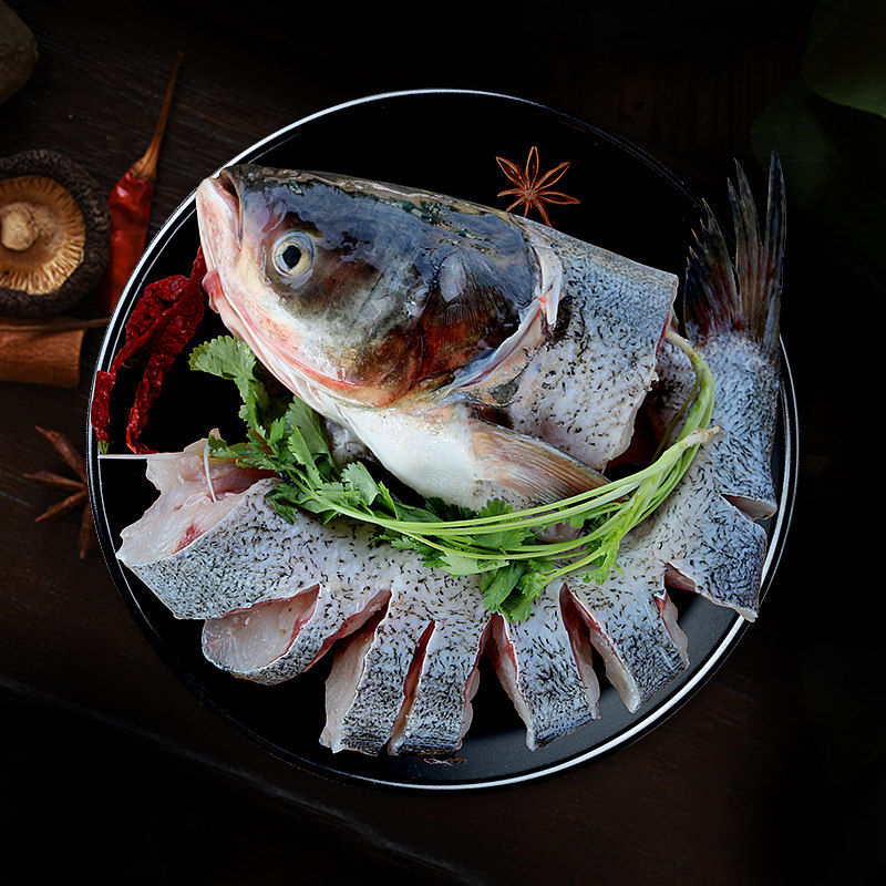 密农人家2025密云开河鱼正宗假一赔十胖头鱼 礼盒 新鲜花鲢胖头鱼,淘宝优惠券,粉丝福利购,淘宝优惠卷