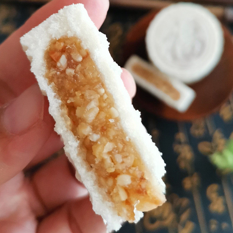 容县佳香大夹心糯米饼广西玉林特产绿豆黑糯米原味独立包装零食,淘宝优惠券,粉丝福利购,淘宝优惠卷