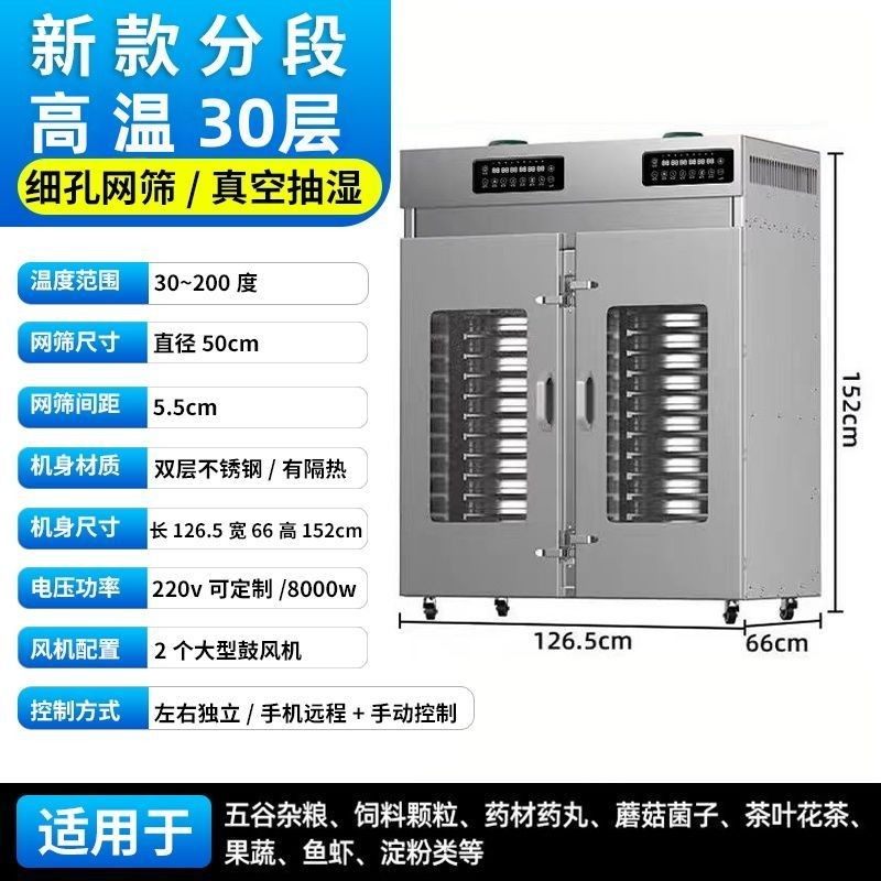 荣事达商用大型烘干机食品五谷杂粮蘑菇龙眼饲料淀粉中药材风干箱,淘宝优惠券,粉丝福利购,淘宝优惠卷