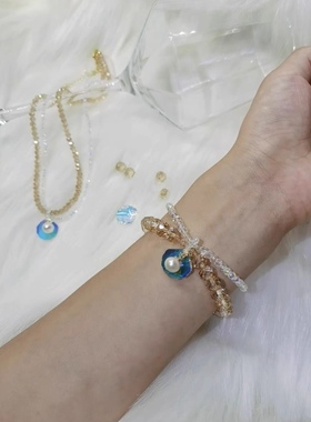 ｜原创手作｜施华品质高级感水晶 天然淡水珍珠手链项链