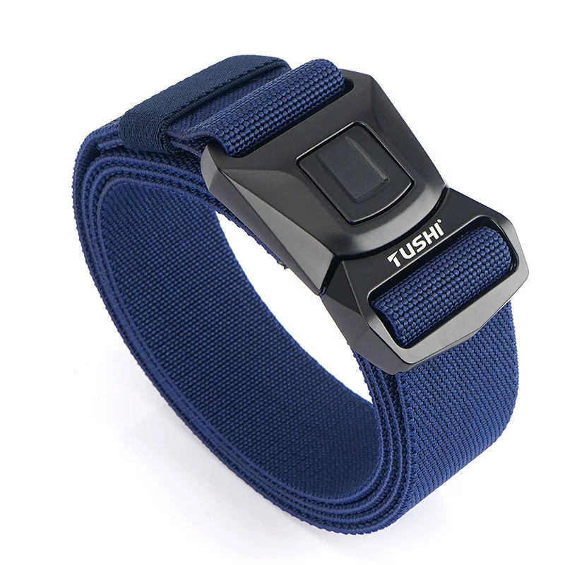 Fast tactics woven elastic belt with clasp, 2020