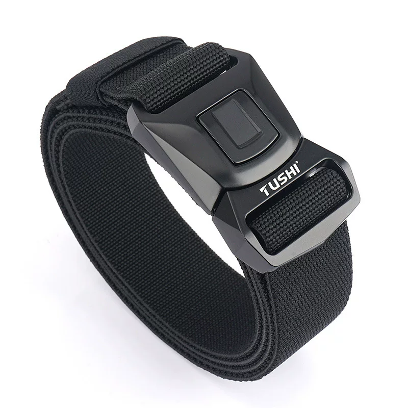Fast tactics woven elastic belt with clasp, 2020