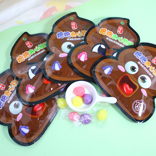 Funny Tricky Baba Shape Gummy Snacks