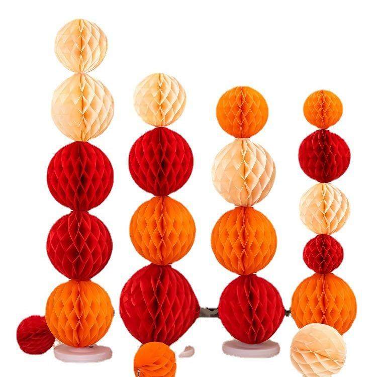 2026款结蜂窝球纸灯笼立柱装婚房婚布置套装网红婚礼新房饰客厅拍,淘宝优惠券,粉丝福利购,淘宝优惠卷