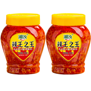 湘汝湖南特辣辣椒酱剁辣椒拌饭酱剁椒鱼头
