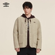 Umbro ກິລາຢ່າງເປັນທາງການ ໃໝ່ ອົບອຸ່ນແບບພູເຂົາແບບກະທັນຫັນ snap button collarless quilted jacket ຂອງຜູ້ຊາຍ