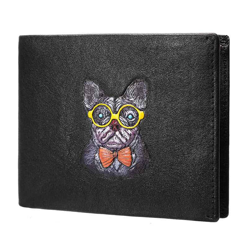 名牌真皮男士学生简约2019新款钱包 JIVIVIL钱包