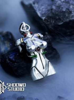 原创贴金珐琅限量项链手午宝石