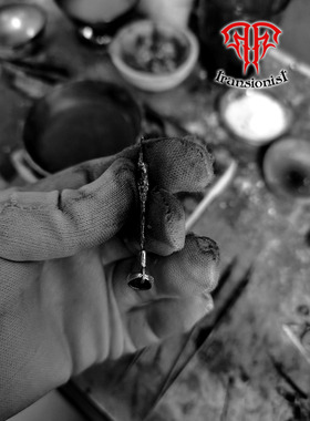 魔兽世界凤凰之力斧头纯银吊坠