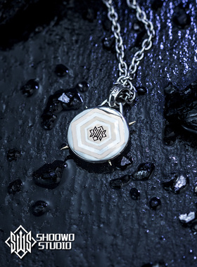 手午原创｜EVA雷天使徒925银吊坠男潮挂件复古项链个性动漫