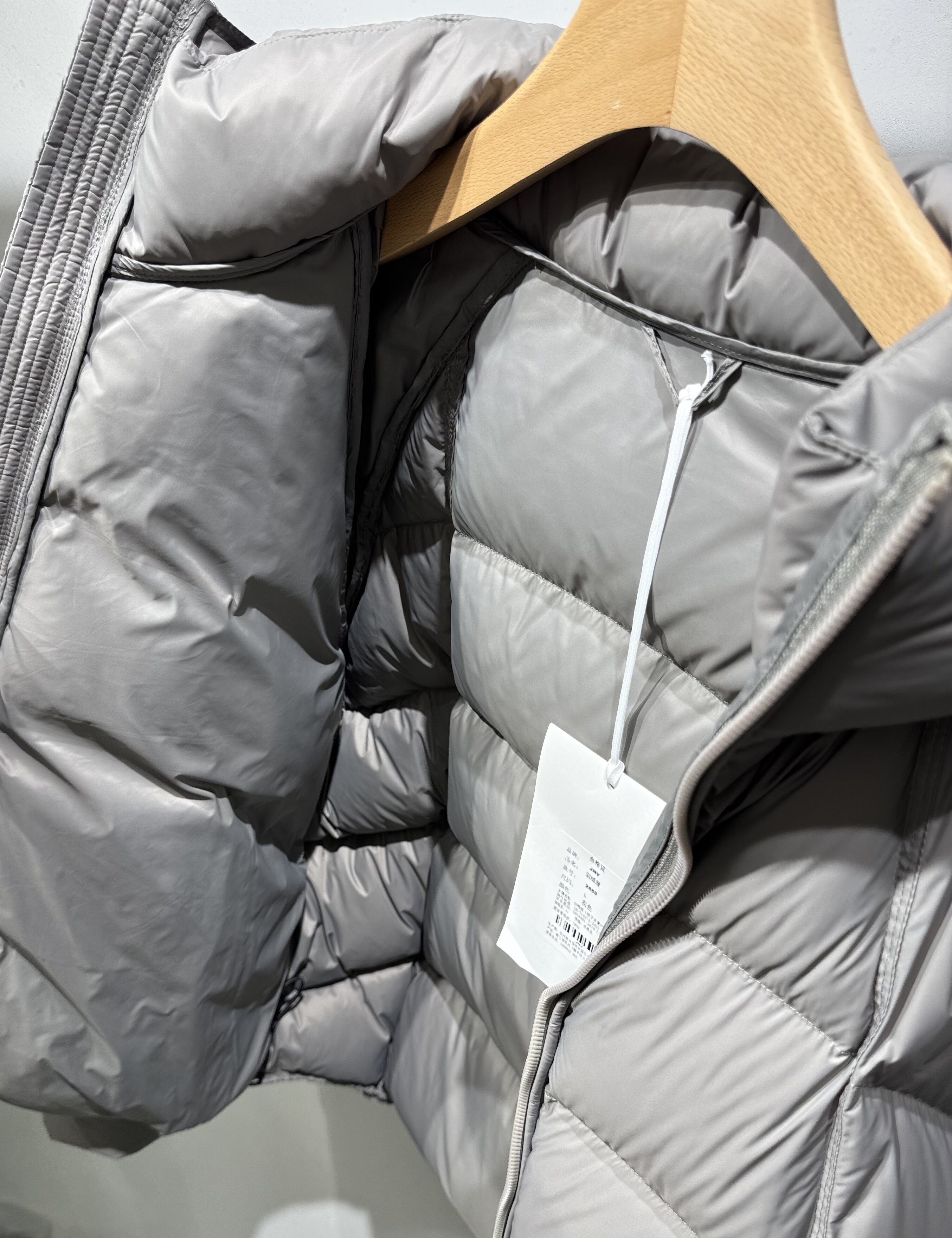 冬季新款【充绒309g】90白鸭绒高领连帽防风羽绒服男高充绒量外套 - 图3