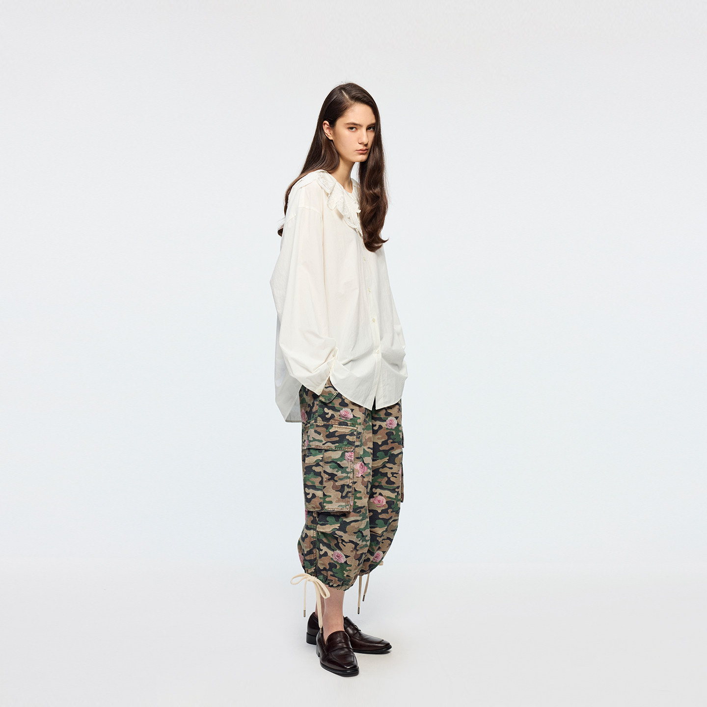 UOOYAA/乌丫2026春季新款「魔法花园」奇幻羽毛镂空刺绣衬衫,淘宝优惠券,粉丝福利购,淘宝优惠卷